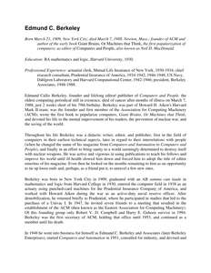 EDMUNDBERKELEY
