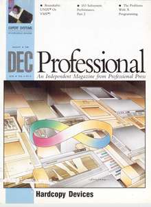 DEC PROFESSIONAL V08 N08 198908