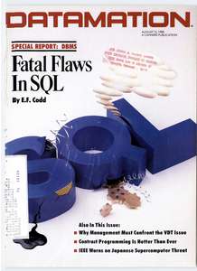 DATAMATION V34 N16 19880815