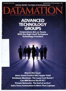 DATAMATION V34 N21 19881101