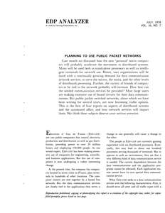 EDP ANALYZER V16N07 1978