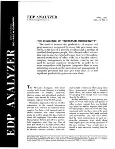 EDP ANALYZER V19N04 1981