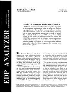 EDP ANALYZER V19N08 1981
