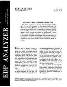 EDP ANALYZER V20N05 1982