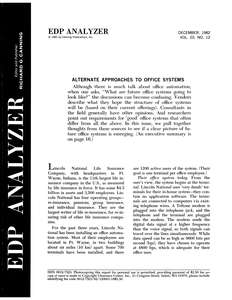 EDP ANALYZER V20N12 1982