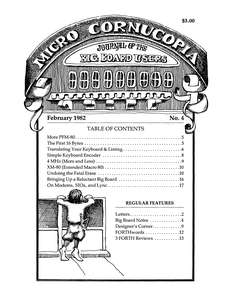 MICRO CORNUCOPIA #04 FEB82