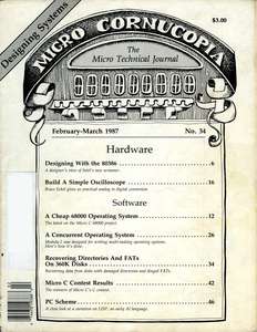 MICRO CORNUCOPIA #34 FEB87