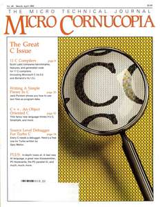 MICRO CORNUCOPIA #40 MAR88
