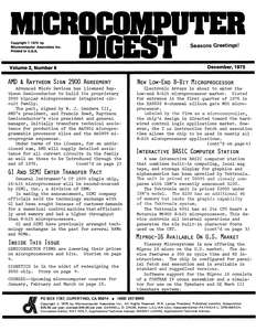 MICROCOMPUTER DIGEST V02N06 DEC75