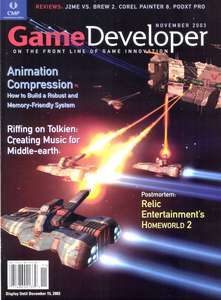 GAME DEVELOPER - NOVEMBER 2003