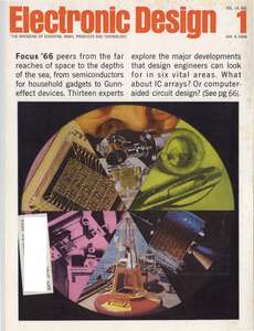 ELECTRONIC DESIGN V14 N01 19660104