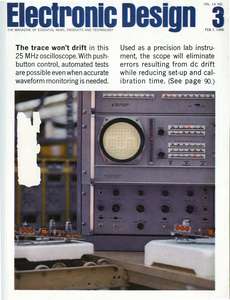 ELECTRONIC DESIGN V14 N03 19660201