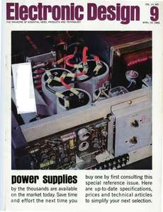ELECTRONIC DESIGN V14 N09 19660419