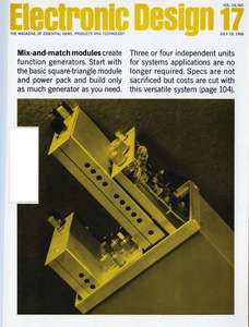 ELECTRONIC DESIGN V14 N17 19660719
