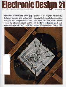 ELECTRONIC DESIGN V14 N21 19660913