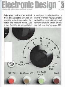 ELECTRONIC DESIGN V15 N03 19670201