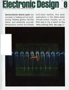 ELECTRONIC DESIGN V15 N08 19670412