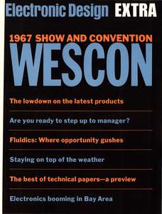ELECTRONIC DESIGN V15 N17 19670816 WESCON