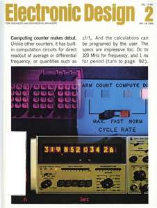 ELECTRONIC DESIGN V17 N02 19690118