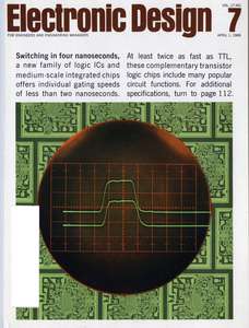 ELECTRONIC DESIGN V17 N07 19690401