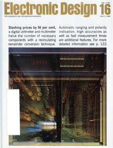 ELECTRONIC DESIGN V17 N16 19690802