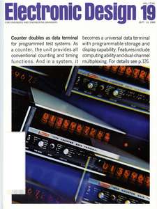ELECTRONIC DESIGN V17 N19 19690913