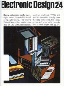ELECTRONIC DESIGN V17 N24 19691122