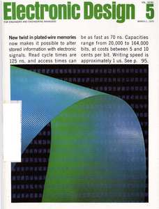 ELECTRONIC DESIGN V18 N05 19700301
