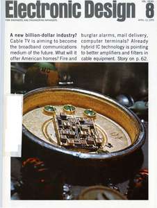 ELECTRONIC DESIGN V18 N08 19700412