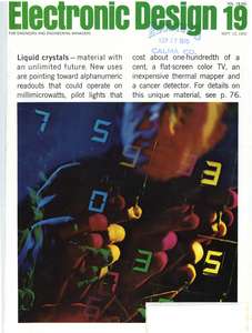 ELECTRONIC DESIGN V18 N19 19700913