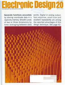 ELECTRONIC DESIGN V18 N20 19700927
