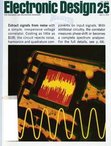 ELECTRONIC DESIGN V18 N25 19701206