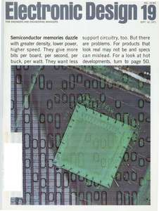 ELECTRONIC DESIGN V19 N19 19710916