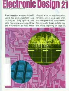 ELECTRONIC DESIGN V19 N21 19711014