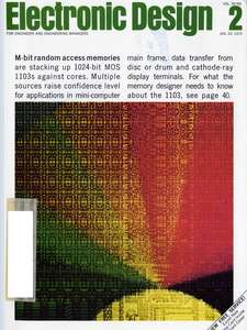 ELECTRONIC DESIGN V20 N02 19720120