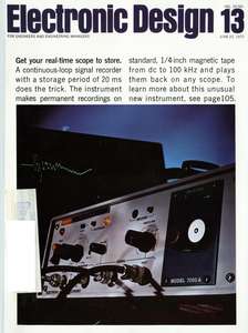 ELECTRONIC DESIGN V20 N13 19720622
