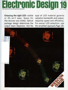 ELECTRONIC DESIGN V20 N19 19720914