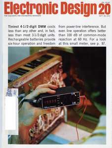 ELECTRONIC DESIGN V20 N20 19720928