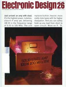 ELECTRONIC DESIGN V20 N26 19721221