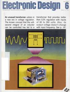 ELECTRONIC DESIGN V21 N06 19730315