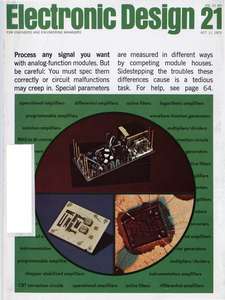 ELECTRONIC DESIGN V21 N21 19731011