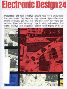 ELECTRONIC DESIGN V21 N24 19731122