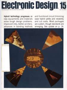 ELECTRONIC DESIGN V23 N15 19750719