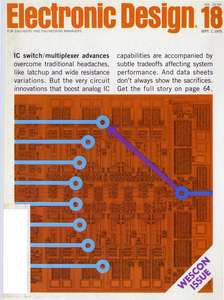 ELECTRONIC DESIGN V23 N18 19750901