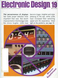 ELECTRONIC DESIGN V23 N19 19750913