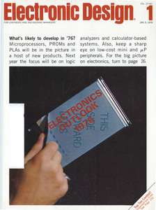 ELECTRONIC DESIGN V24 N01 19760105