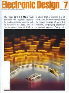 ELECTRONIC DESIGN V24 N07 19760329