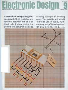 ELECTRONIC DESIGN V24 N09 19760426