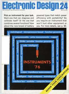 ELECTRONIC DESIGN V24 N24 19761122