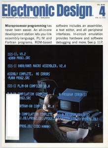 ELECTRONIC DESIGN V26 N04 19780215